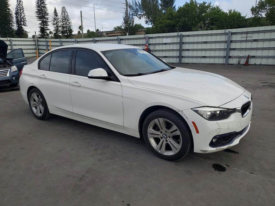 2016 BMW 3er VIN WBA8E9C52GK643526 COPART salvage auction — FRONT END, Salvage Title, sold $2,200 on 2026-08-17 (photo 4)