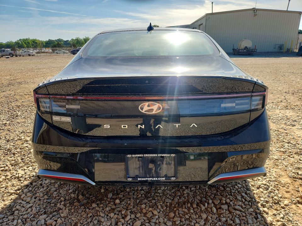 2024 Hyundai Sonata VIN KMHL64JA3RA413107 COPART salvage auction — HAIL, Al - Cert Of Title-Salvage Title, sold $8,400 on 2026-07-22 (photo 6)