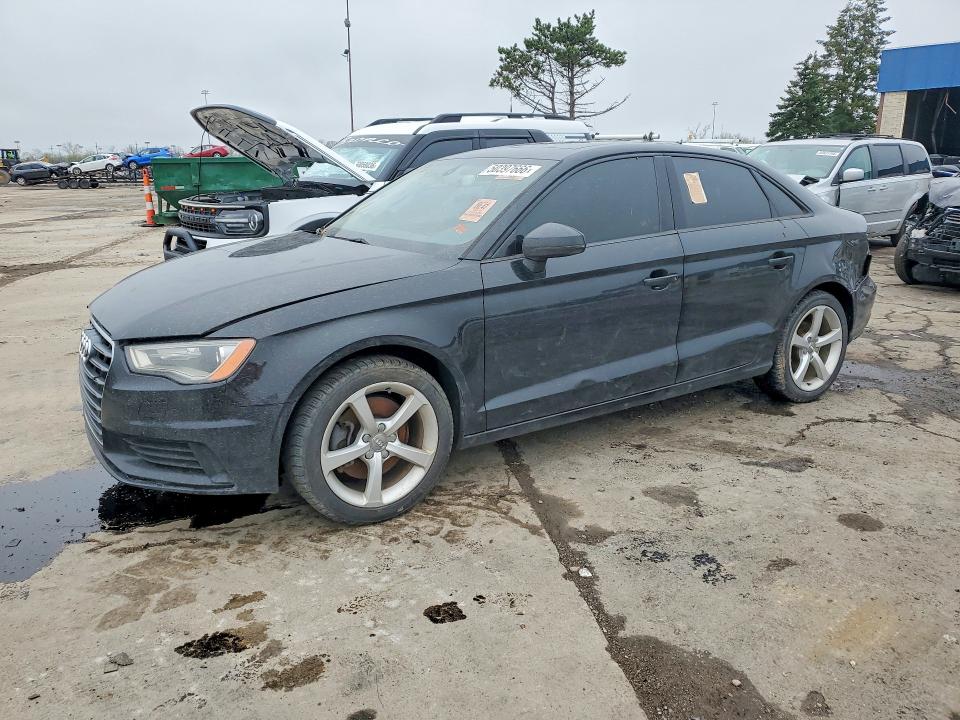 2016 Audi A3 VIN WAUA7HFF5G1103975 COPART salvage auction — REAR END, Mi - Certificate Of Title, sold $1,300 on 2026-07-09 (photo 1)