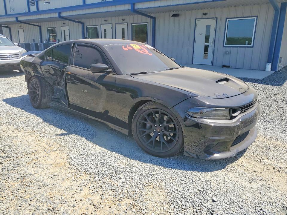 2018 Dodge Charger VIN 2C3CDXGJ9JH233739 COPART salvage auction — SIDE, Nc - Salvage Certificate Of Title, sold $9,000 on 2026-07-02 (photo 4)