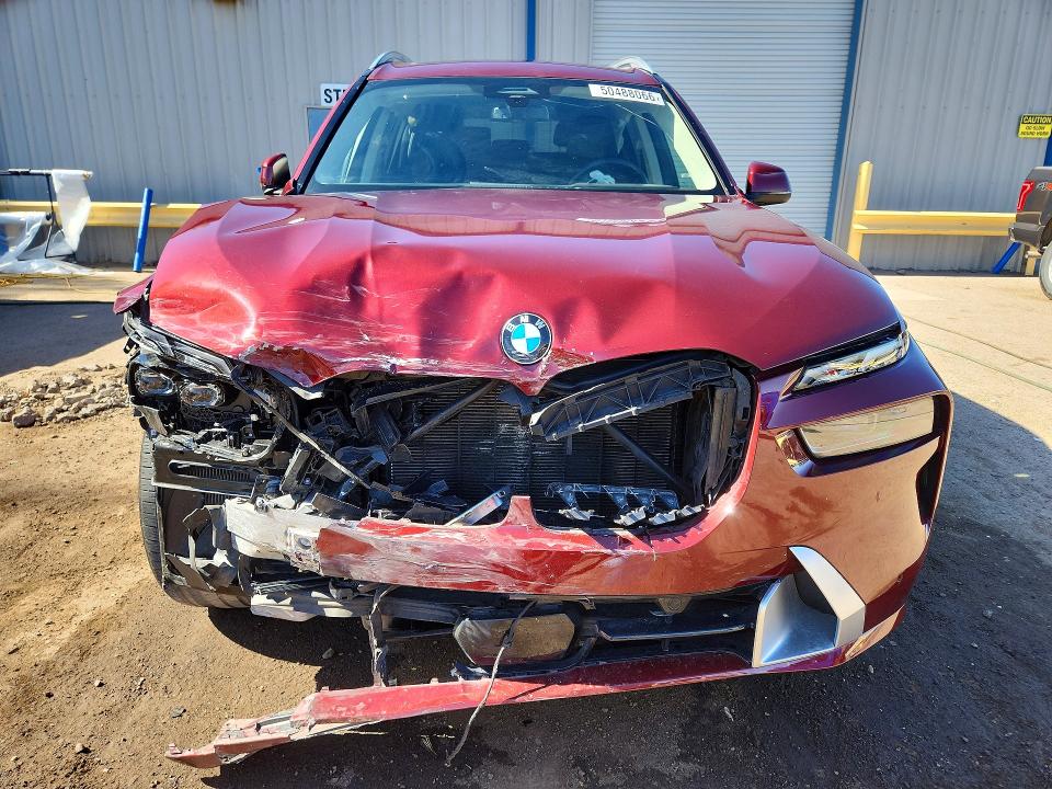 2026 BMW X7 VIN 5UX23EM01T9030503 COPART salvage auction — FRONT END, Nm - Cert Of Title-Salvage, sold $10,000 on 2026-07-30 (photo 5)