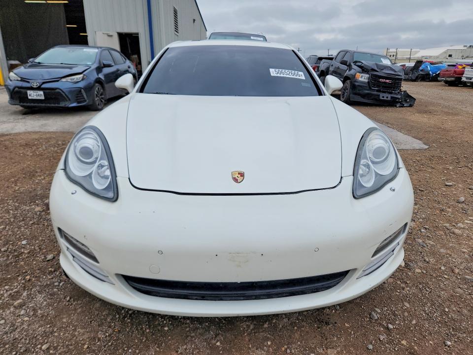 2011 Porsche Panamera VIN WP0AA2A74BL011156 COPART salvage auction — DAMAGE HISTORY, Tx - Cert Of Title-Rebuilt Salvage, sold $5,000 on 2026-07-27 (photo 5)