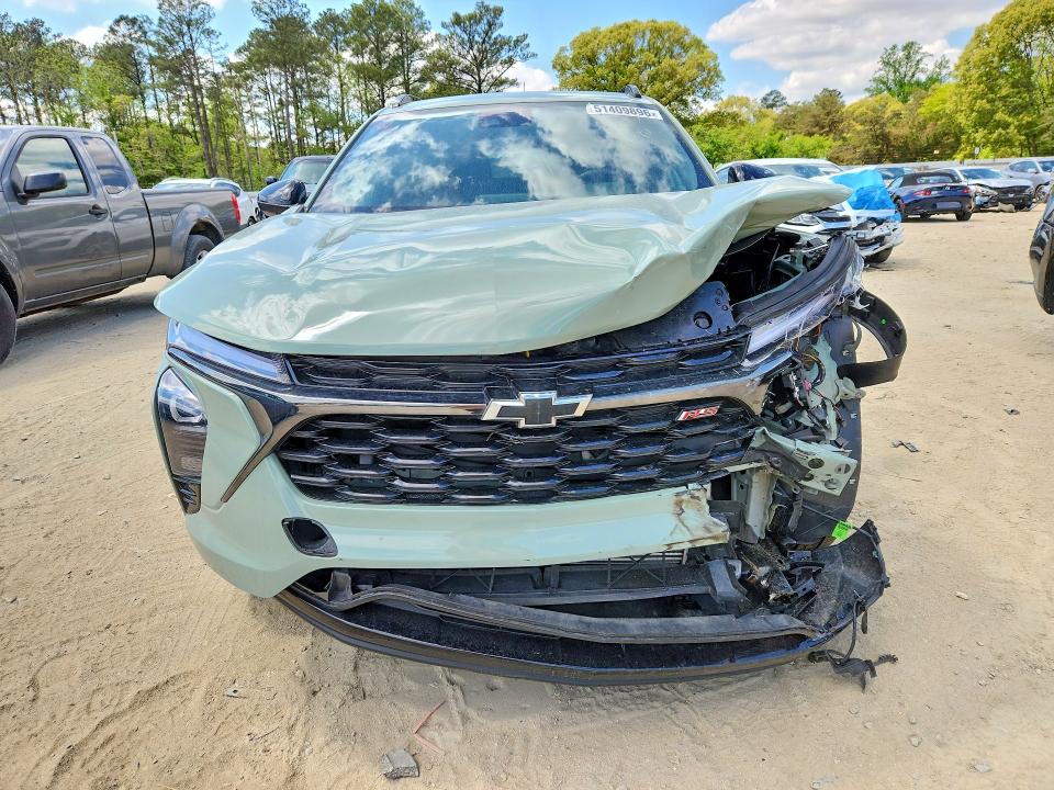 2024 Chevrolet VIN KL77LJE28RC131790 COPART salvage auction — FRONT END, Md - Cert Of Salvage > 75% Damage, sold $4,750 on 2026-07-07 (photo 5)