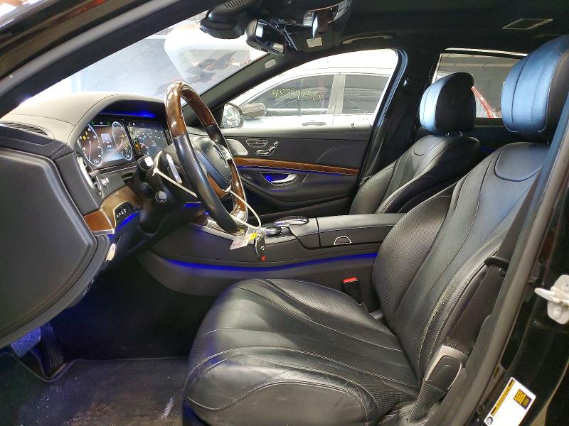 2015 Mercedes-benz S class VIN WDDUG8FB5FA153650 COPART salvage auction — MINOR DENT/SCRATCHES, Wv - Certificate Of Title, sold $11,300 on 2026-07-24 (photo 7)