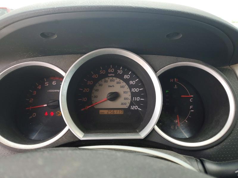 2005 Toyota Tacoma VIN 5TEKU72N25Z080861 COPART salvage auction — NORMAL WEAR, Tx - Certificate Of Title (P), sold $3,600 on 2026-09-03 (photo 9)