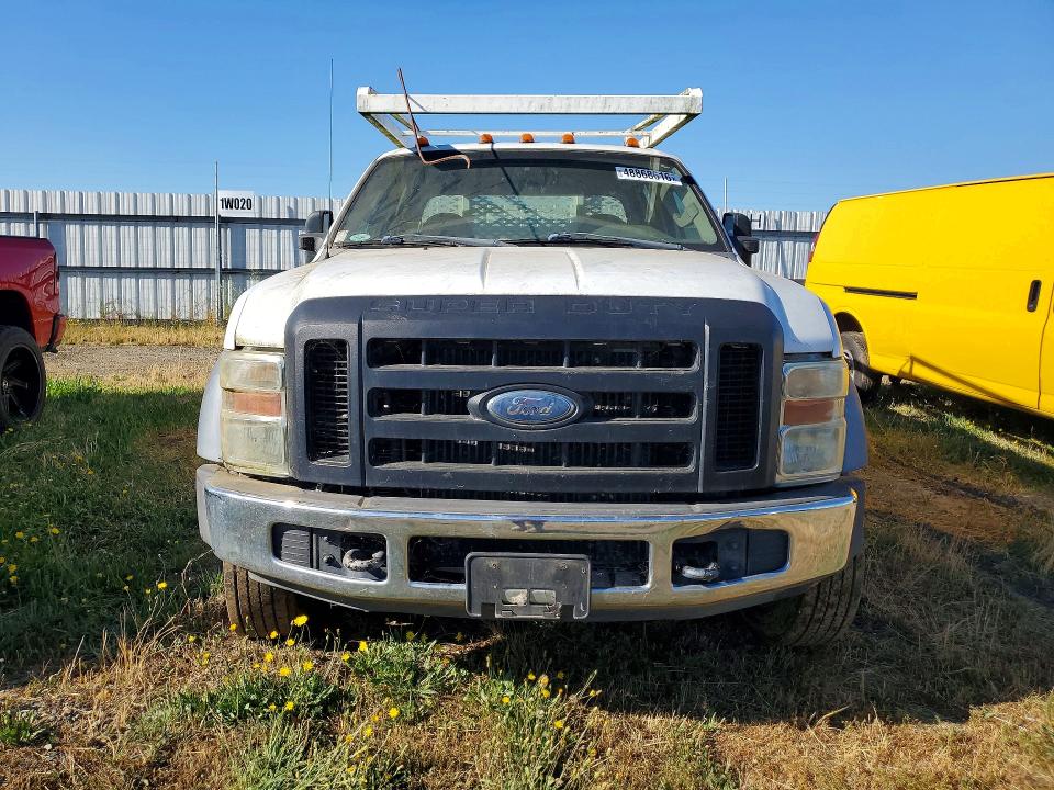 2008 Ford F-450 super duty VIN 1FDXW46R18EB29143 COPART salvage auction — SIDE, Ca - Dis/Dlr/Exp Only Clean Title, sold $3,500 on 2026-07-09 (photo 5)