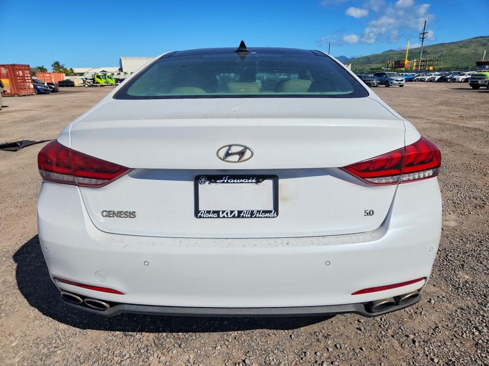 2015 Hyundai Genesis VIN KMHGN4JF5FU102708 COPART salvage auction — FRONT END, Hi - Certificate Of Title, sold $2,700 on 2026-07-27 (photo 6)