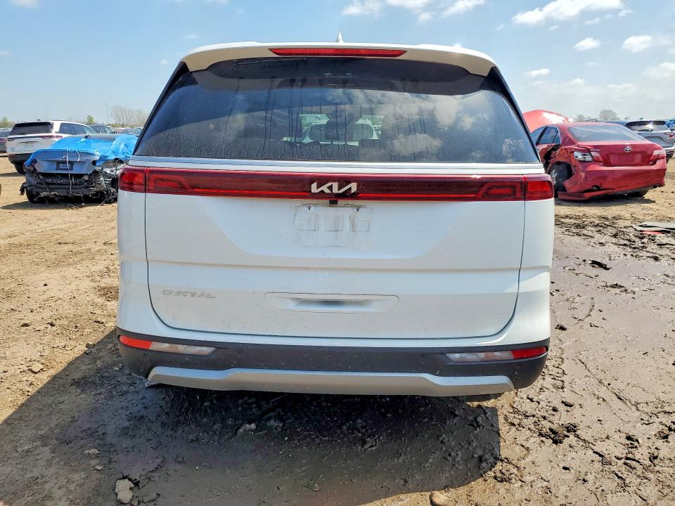 2024 Kia Carnival VIN KNDNB4H38R6389776 COPART salvage auction — FRONT END, WV - SALVAGE CERTIFICATE, sold $7,200 on 2026-07-30 (photo 6)