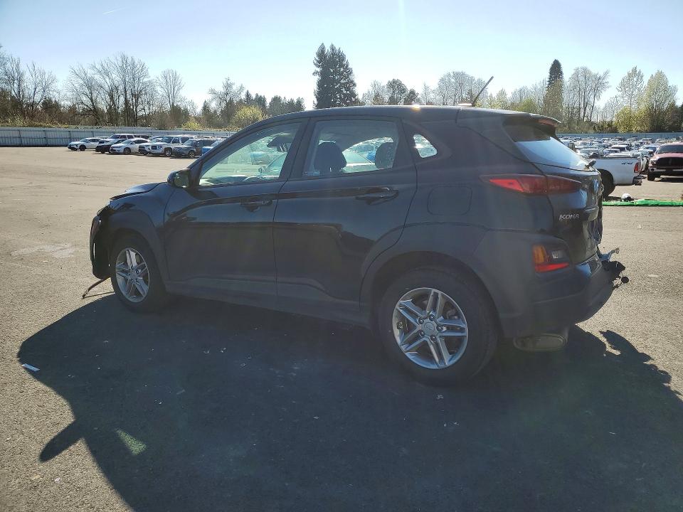 2021 Hyundai Kona VIN KM8K1CAA6MU748597 COPART salvage auction — REAR END, Or - Salvage Title Certificate, sold $2,700 on 2026-07-06 (photo 2)