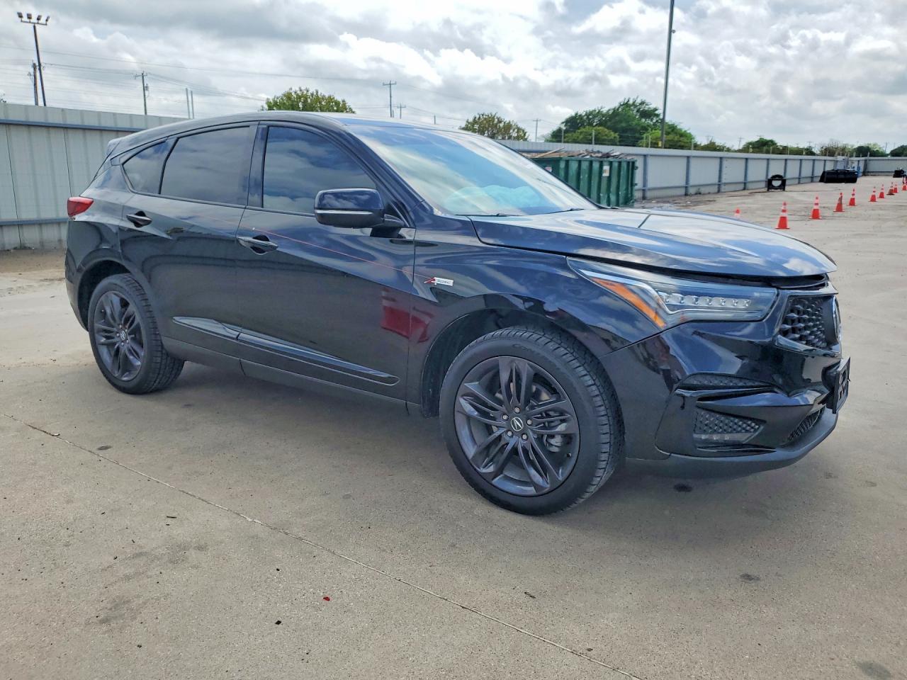 2021 Acura RDX VIN 5J8TC1H60ML008494 COPART salvage auction — Front End, TX - SALVAGE VEHICLE TITLE, sold $9,800 on 2026-06-25 (photo 4)