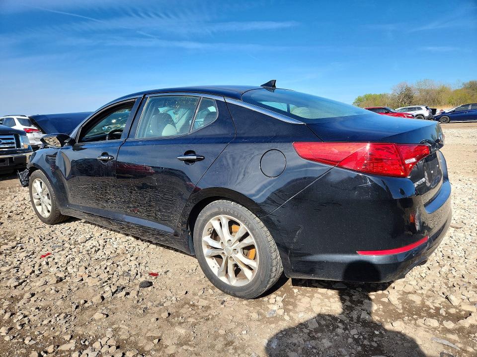 2013 Kia Optima VIN 5XXGN4A73DG196359 COPART salvage auction — FRONT END, Il - Salvage Certificate, sold $400 on 2026-07-03 (photo 2)