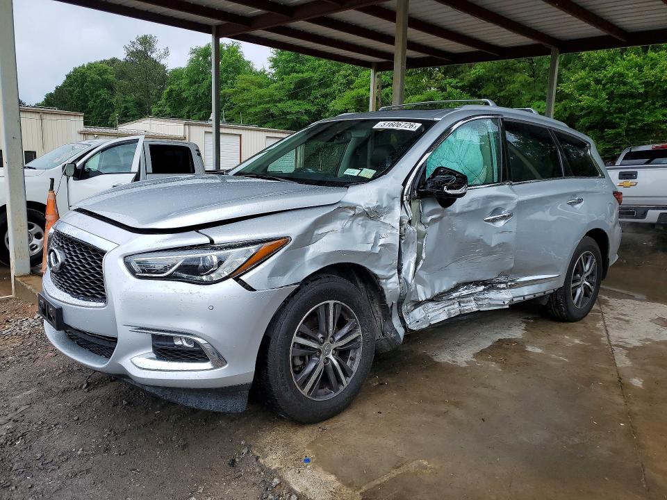 2019 Infiniti Qx60 VIN 5N1DL0MN4KC557117 COPART salvage auction — SIDE, Al - Certificate Of Title, sold $1,300 on 2026-07-24 (photo 1)