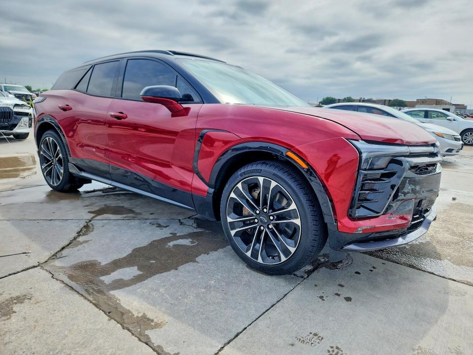 2025 Chevrolet Blazer VIN 3GNKDERL7SS203008 COPART salvage auction — FRONT END, TX - CERTIFICATE OF TITLE, sold $15,100 on 2026-07-23 (photo 4)