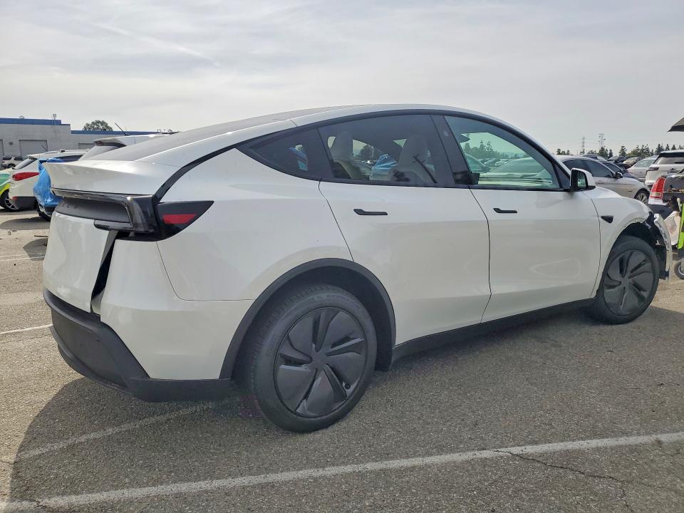 2026 Tesla Model y VIN 7SAYGDEDXTF580884 COPART salvage auction — FRONT END, Ca - Salvage Certificate, sold $18,000 on 2026-07-28 (photo 3)
