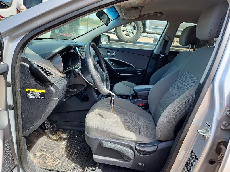 2015 Hyundai Santa fe VIN 5XYZTDLB1FG292697 COPART salvage auction — FRONT END, Co - Salvage Title, sold $1,750 on 2026-07-13 (photo 7)