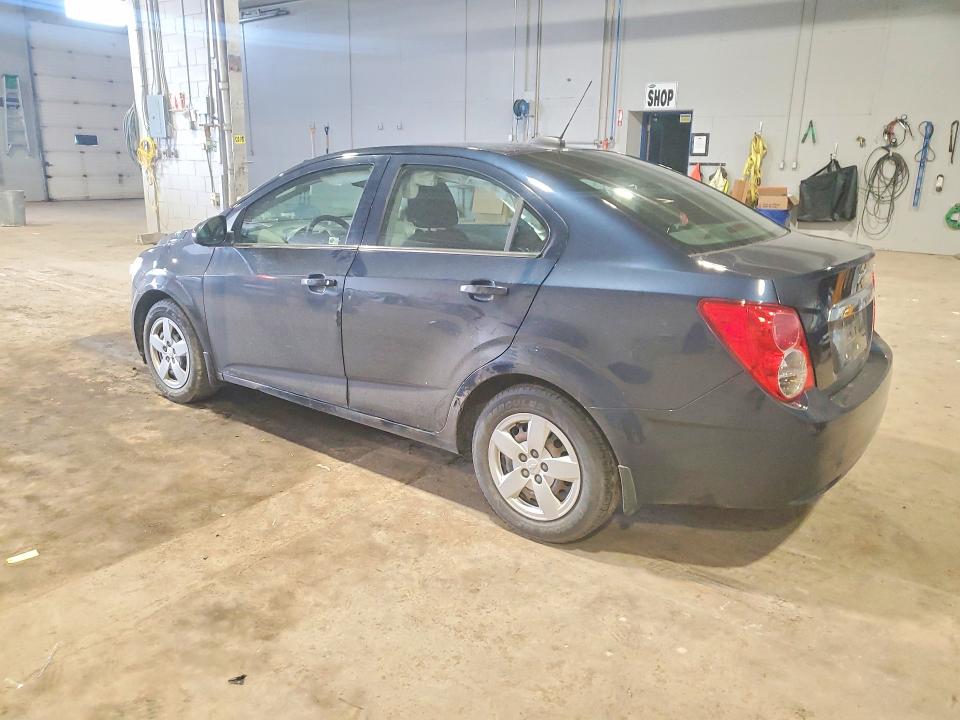 2015 Chevrolet SONIC VIN 1G1JC5SH3F4204085 COPART salvage auction — FRONT END, NB - SALVAGE TITLE, sold $325 on 2026-07-02 (photo 2)