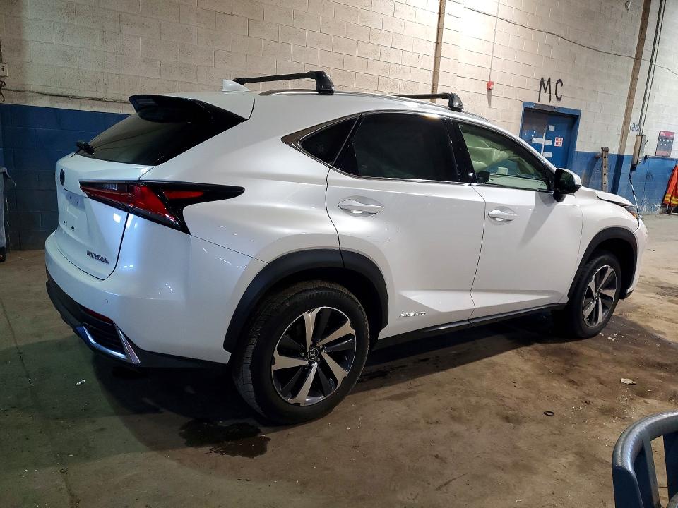 2020 Lexus Nx VIN JTJGJRDZ6L5003501 COPART salvage auction — FRONT END, Mi - Certificate Of Title, sold $9,300 on 2026-07-14 (photo 3)