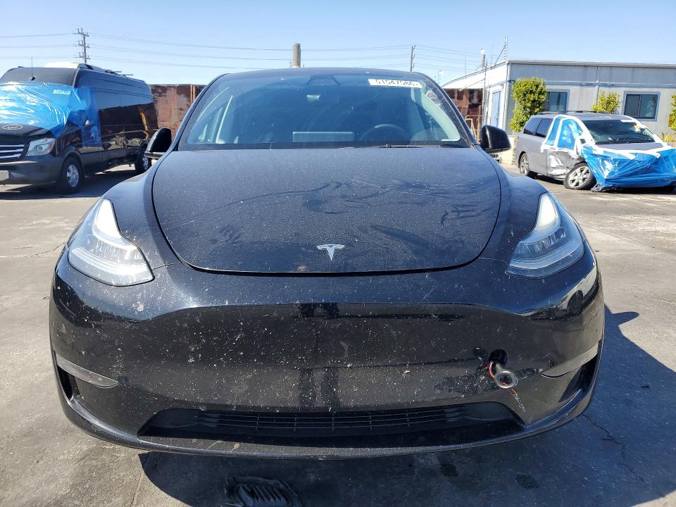 2021 Tesla Model y VIN 5YJYGDEE7MF233133 COPART salvage auction — FRONT END, Salvage Title, sold $5,000 on 2026-07-24 (photo 5)