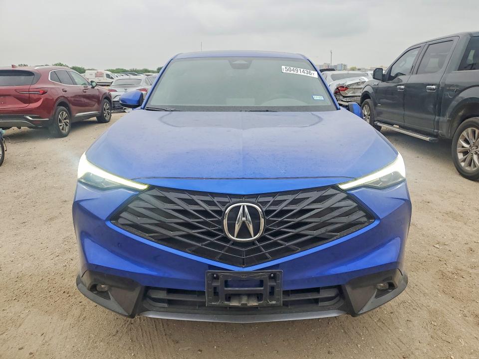 2025 Acura Adx VIN 3HDSA2H55SM711290 COPART salvage auction — SIDE, Tx - Salvage Vehicle Title, sold $15,100 on 2026-07-30 (photo 5)