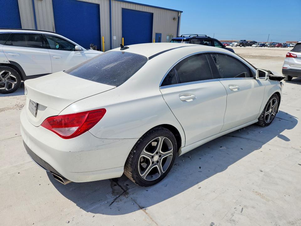 2014 Mercedes-benz Cla-klasse VIN WDDSJ4EB3EN100861 COPART salvage auction — FRONT END, Tx - Certificate Of Title, sold $1,150 on 2026-07-31 (photo 3)