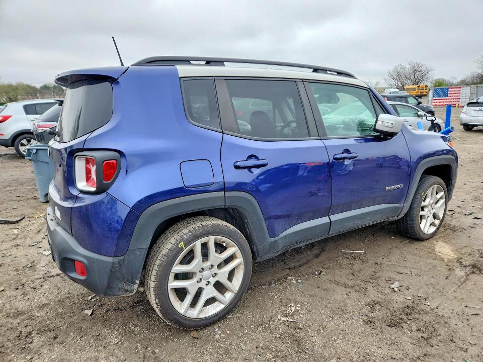 2021 Jeep Renegade VIN ZACNJDBB9MPM67200 COPART salvage auction — FRONT END, Md - Cert Of Salvage > 75% Damage, sold $3,350 on 2026-07-02 (photo 3)