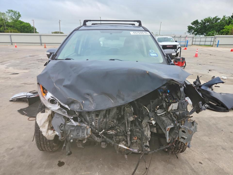 2013 Mazda 5 VIN JM1CW2CL4D0158960 COPART salvage auction — FRONT END, TX - SALVAGE VEHICLE TITLE (P), sold $175 on 2026-07-27 (photo 5)