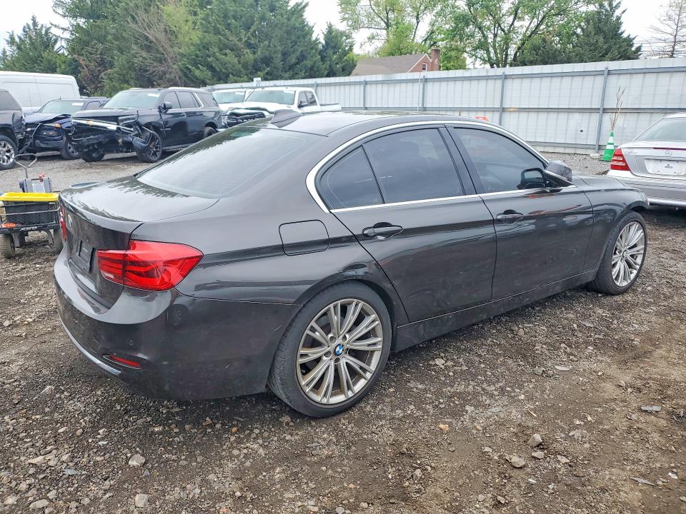 2016 BMW 3er VIN WBA8E3G56GNU04826 COPART salvage auction — FRONT END, Md - Cert Of Salvage > 75% Damage, sold $800 on 2026-08-10 (photo 3)