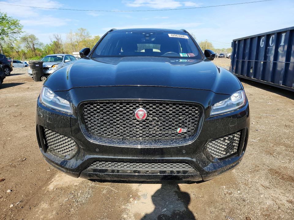 2020 Jaguar F-pace VIN SADCM2FV6LA620581 COPART salvage auction — REAR END, Md - Cert Of Salvage < 75% Damage, sold $7,100 on 2026-07-09 (photo 5)