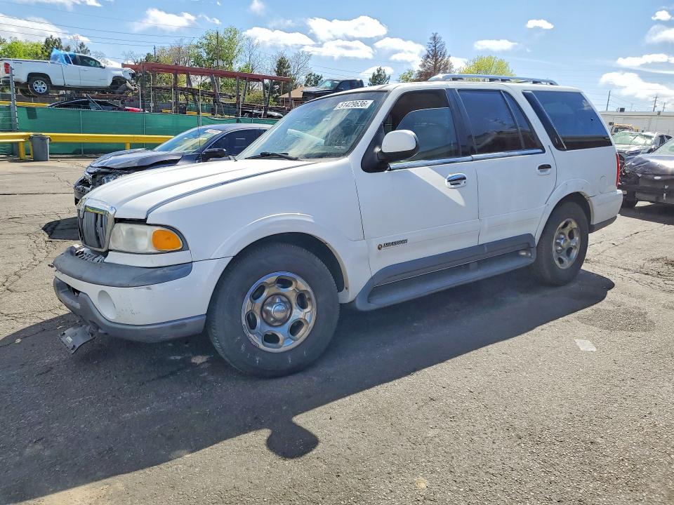 1999 Lincoln Navigator VIN 5LMPU28A5XLJ34855 COPART salvage auction — FRONT END, Co - Public - Salvage Title, sold $375 on 2026-07-09 (photo 1)
