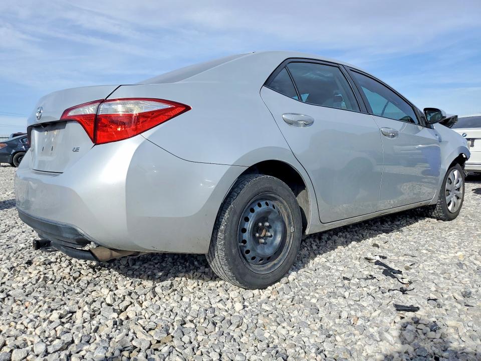 2014 Toyota Corolla VIN 5YFBURHE9EP062107 COPART salvage auction — FRONT END, Nv - Salvage Title, sold $600 on 2026-07-13 (photo 3)