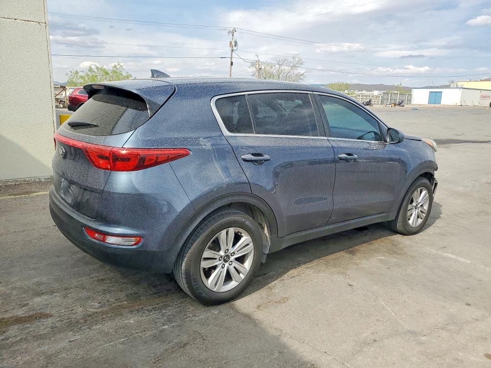 2018 Kia Sportage VIN KNDPM3AC4J7318662 COPART salvage auction — FRONT END, Tx - Salvage Vehicle Title, sold $2,100 on 2026-07-06 (photo 3)