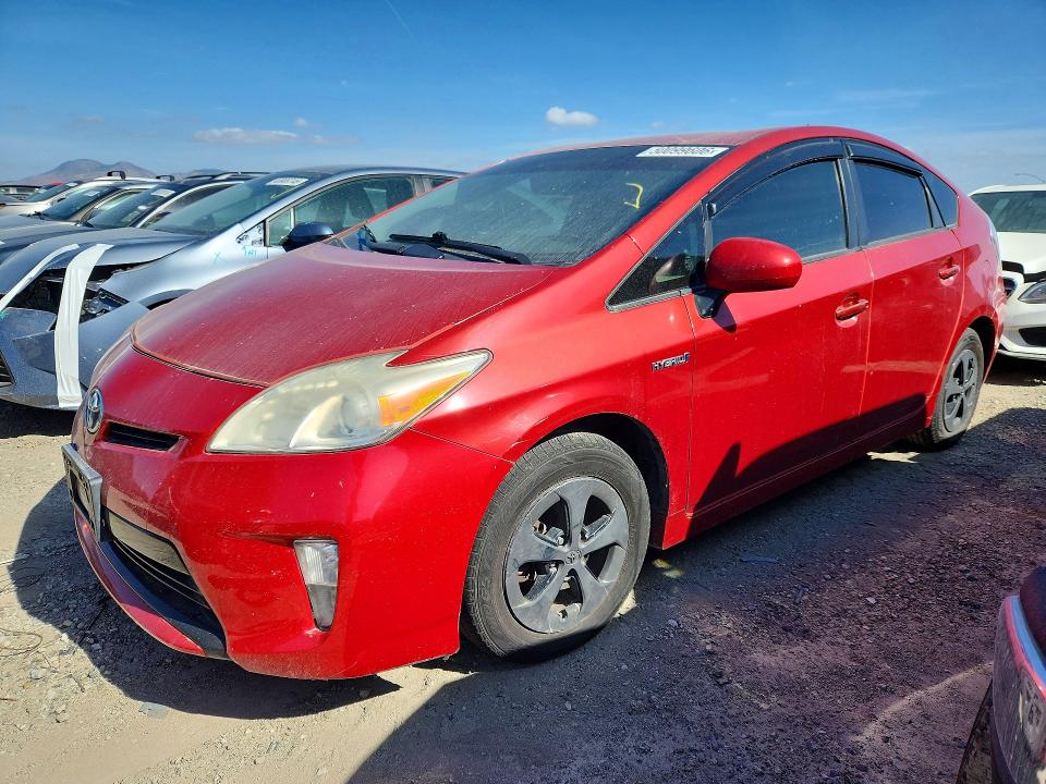 2014 Toyota Prius VIN JTDKN3DU9E1775939 COPART salvage auction — MINOR DENT/SCRATCHES, CA - DIS/DLR/EXP ONLY CLEAN TITLE, sold $1,350 on 2026-07-28 (photo 1)