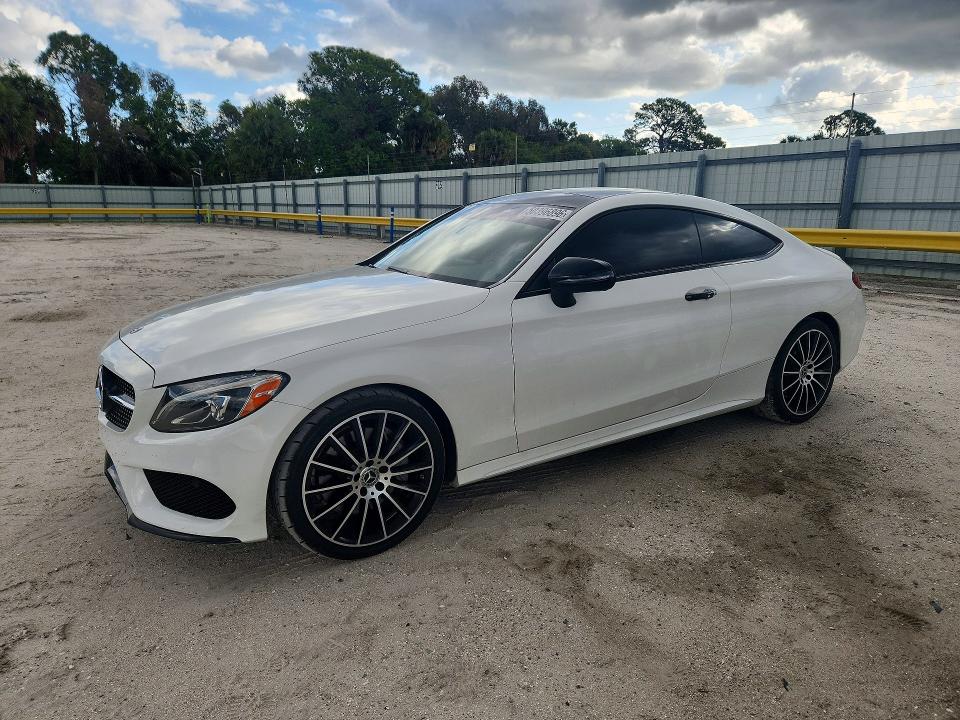2018 Mercedes-benz C-klasse VIN WDDWJ4JB8JF738258 COPART salvage auction — UNDERCARRIAGE, Fl - Cert Of Title Slvg Rebuildable, sold $1,050 on 2026-07-29 (photo 1)