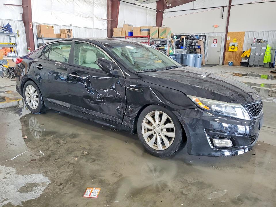 2015 Kia Optima VIN 5XXGM4A79FG496140 COPART salvage auction — SIDE, Il - Salvage Certificate, sold $950 on 2026-07-27 (photo 4)