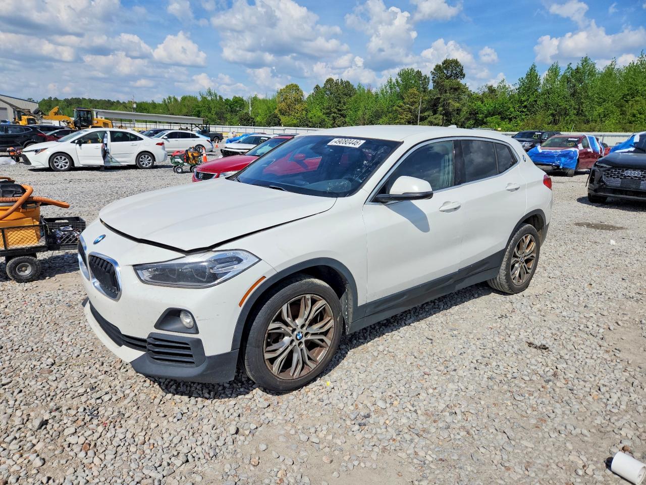 2018 BMW X2 VIN WBXYJ3C38JEJ75501 COPART salvage auction — Mechanical, MS - CERTIFICATE OF TITLE, sold $3,200 on 2026-07-06 (photo 1)