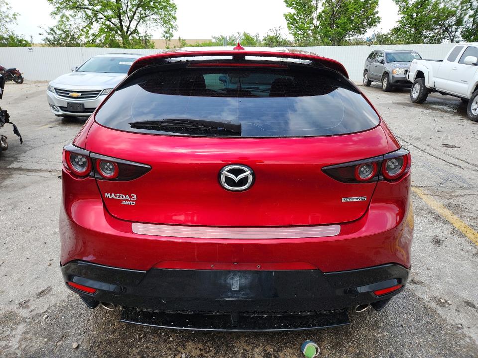 2020 Mazda 3 VIN JM1BPBNM2L1155045 COPART salvage auction — FRONT END, Mo - Salvage Certificate Of Title, sold $2,300 on 2026-07-31 (photo 6)