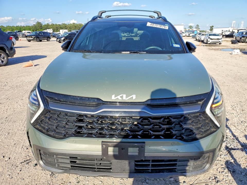 2024 Kia Sportage VIN 5XYK7CDF3RG165956 COPART salvage auction — SIDE, Tx - Certificate Of Title, sold $10,400 on 2026-07-07 (photo 5)