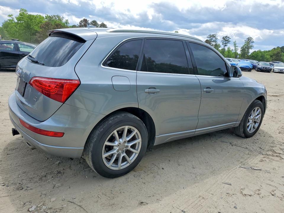 2010 Audi Q5 VIN WA1LKAFP1AA089410 COPART salvage auction — FRONT END, Va - Cert Of Title - Salvage, sold $100 on 2026-07-28 (photo 3)