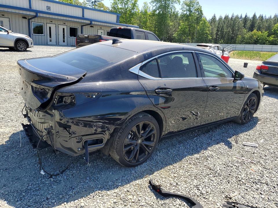 2024 Lexus ES VIN 58AJZ1B1XRU177574 COPART salvage auction — REAR END, Nc - Salvage Certificate Of Title, sold $5,100 on 2026-07-02 (photo 3)