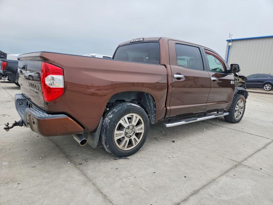 2014 Toyota Tundra VIN 5TFGY5F16EX151976 COPART salvage auction — FRONT END, Tx - Salvage Vehicle Title, sold $3,600 on 2026-07-21 (photo 3)