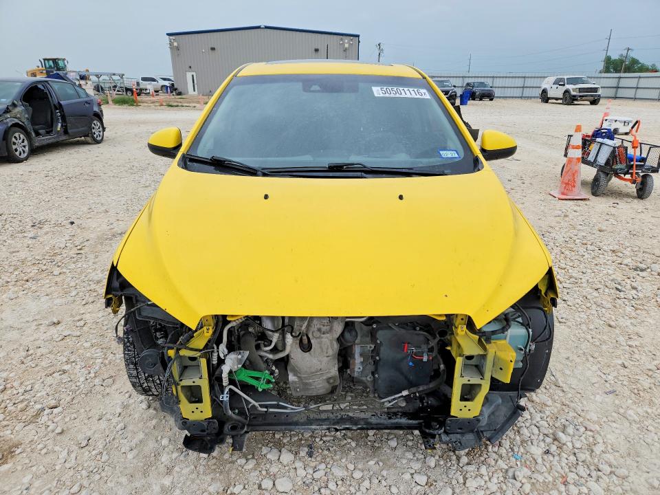 2015 Chevrolet SONIC VIN 1G1JC6SH2F4178990 COPART salvage auction — FRONT END, Tx - Salvage Vehicle Title, sold $925 on 2026-07-02 (photo 5)