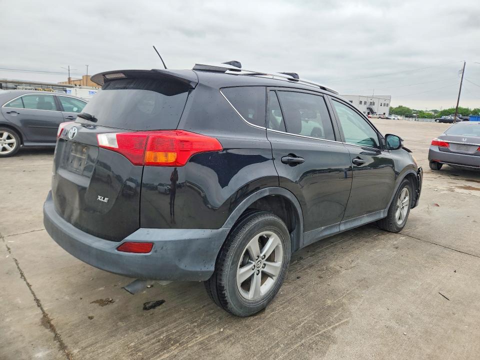 2015 Toyota VIN 2T3WFREV3FW151842 COPART salvage auction — FRONT END, Tx - Salvage Vehicle Title, sold $3,050 on 2026-07-09 (photo 3)