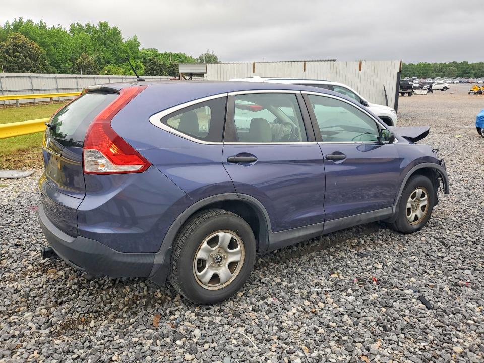 2013 Honda Cr-v VIN 3CZRM3H39DG711641 COPART salvage auction — FRONT END, Tn - Salvage Certificate, sold $1,900 on 2026-07-09 (photo 3)
