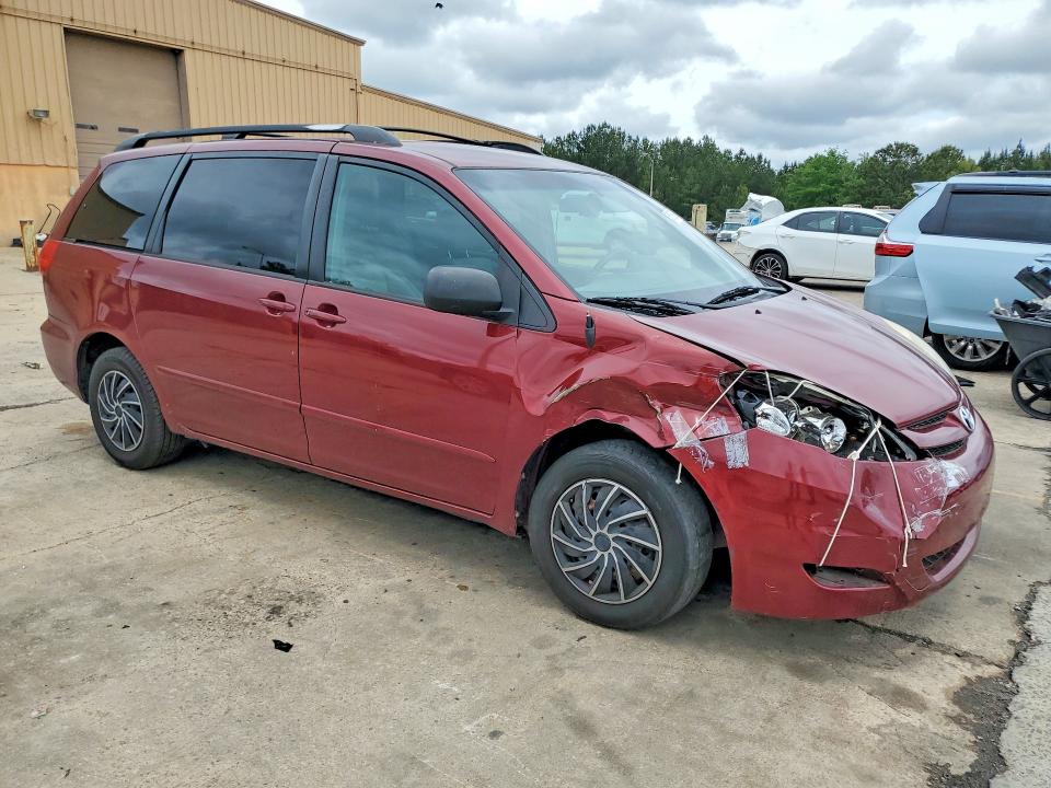 2010 Toyota Sienna VIN 5TDKK4CC1AS314402 COPART salvage auction — FRONT END, Sc - Cert Of Title-Salvage, sold $1,300 on 2026-07-06 (photo 4)