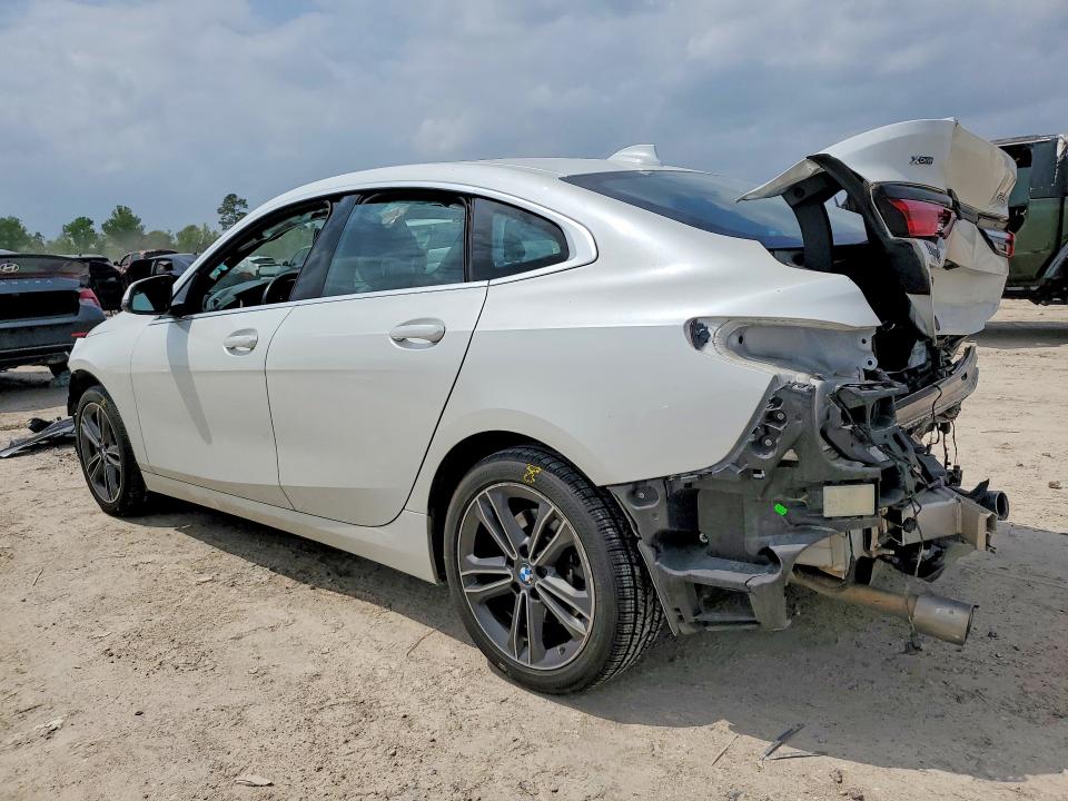 2022 BMW 2er VIN WBA73AK06N7K16889 COPART salvage auction — REAR END, Tx - Salvage Vehicle Title, sold $4,250 on 2026-07-17 (photo 2)