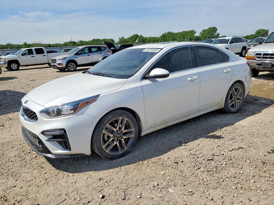 2021 Kia Forte VIN 3KPF54ADXME415537 COPART salvage auction — HAIL, Ks - Cert Of Title-Salvage, sold $4,900 on 2026-07-02 (photo 1)