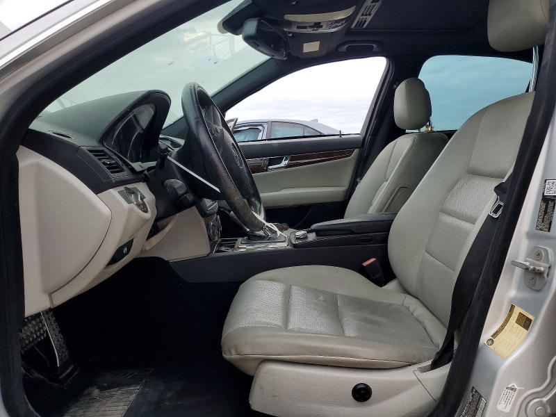 2010 Mercedes-benz C class VIN WDDGF5EB0AR107654 COPART salvage auction — SIDE, FL - CERTIFICATE OF DESTRUCTION, sold $575 on 2026-08-10 (photo 7)