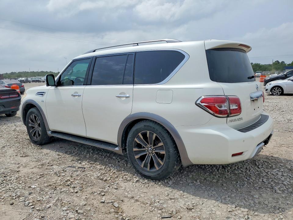 2017 Nissan VIN JN8AY2NF1H9300924 COPART salvage auction — MINOR DENT/SCRATCHES, Tx - Certificate Of Title, sold $5,200 on 2026-07-07 (photo 2)
