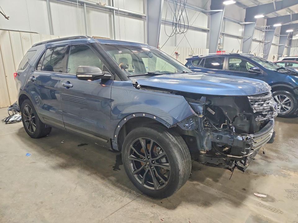 2018 Ford Explorer VIN 1FM5K8D85JGB05488 COPART salvage auction — FRONT END, Mn - Cert Of Title-Salvage, sold $4,550 on 2026-07-02 (photo 4)