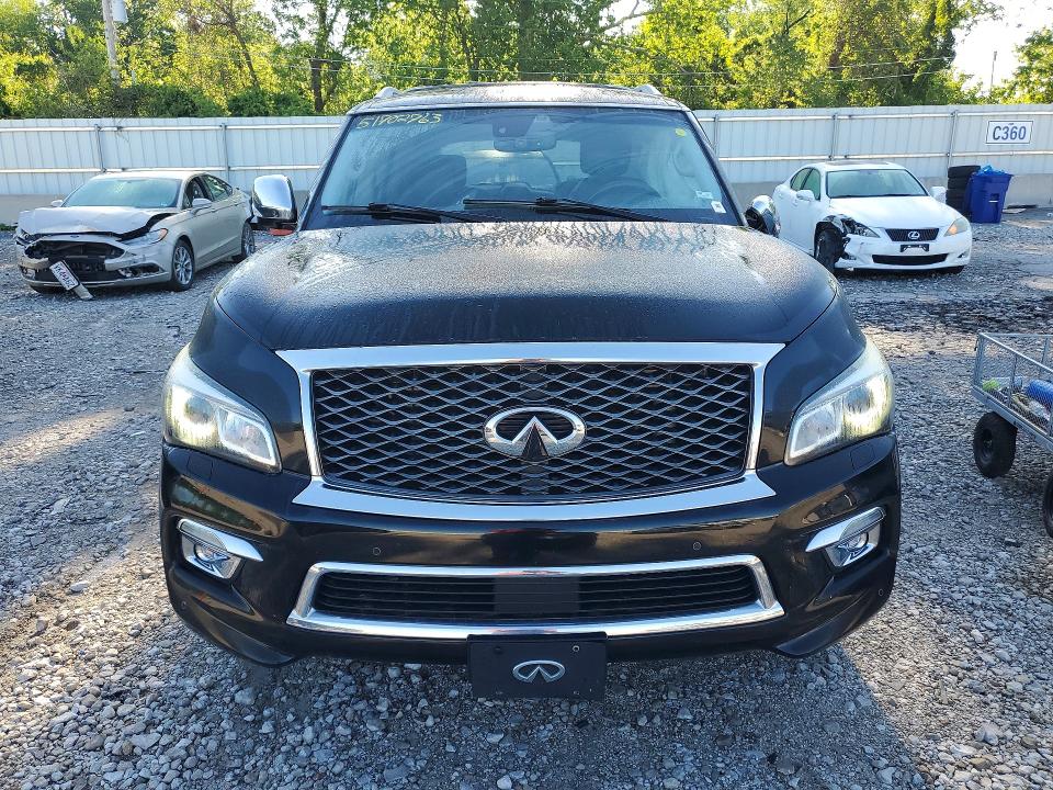 2016 Infiniti Qx80 VIN JN8AZ2NE1G9125450 COPART salvage auction — SIDE, Mo - Salvage Certificate Of Title, sold $3,400 on 2026-07-10 (photo 5)